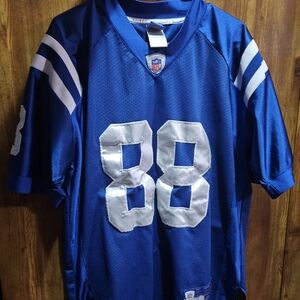 Authentic,Indianapolis Colts Marvin Harrison stitched NFL Reebok footall Jersey